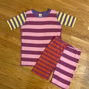 Hanna Anderson Kids Summer Pajama Set size 12